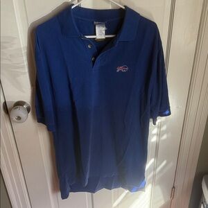 Vintage Men’s Buffalo bills nfl blue Polo Shirt size medium
